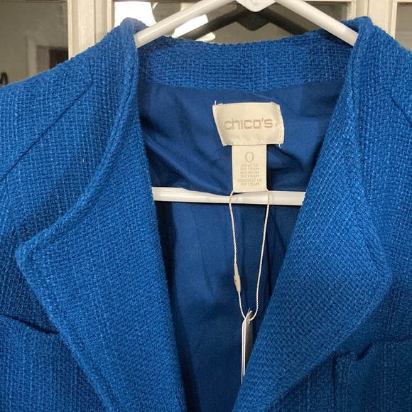 Chico modern textured topper long jacket - Picture 8 of 13